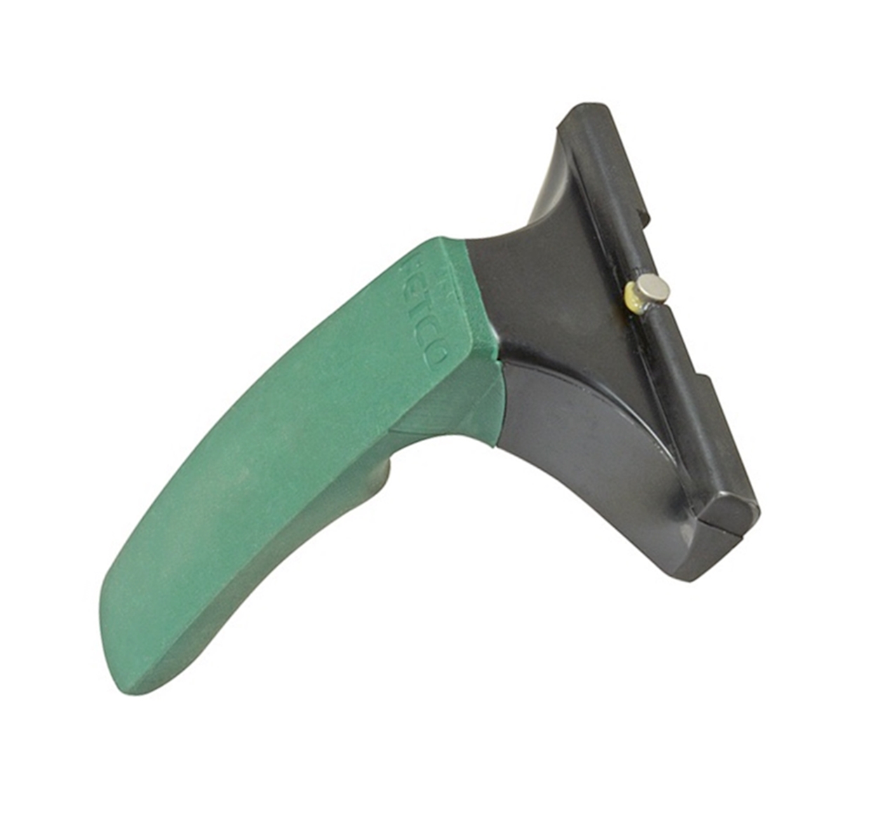 (image for) Fetco 1102.00066.00 HANDLE W/ MAGNET ASSEMBLY, GREEN RUBBER - Click Image to Close