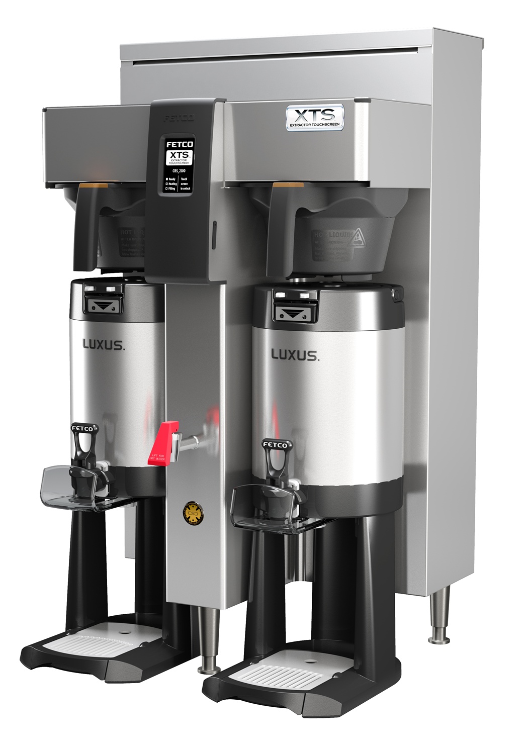 (image for) Fetco CBS-2142XTS-1G E214251 Twin Touchscreen Thermal Brewer - Click Image to Close
