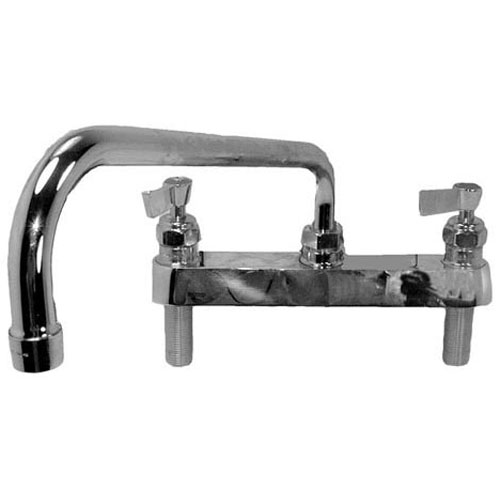 (image for) Fisher 3313 FAUCET,8"DK12"SP, S/S - Click Image to Close