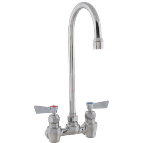 (image for) Fisher 3515 FAUCET,4"DK , LEADFREE,SS,GSNK - Click Image to Close