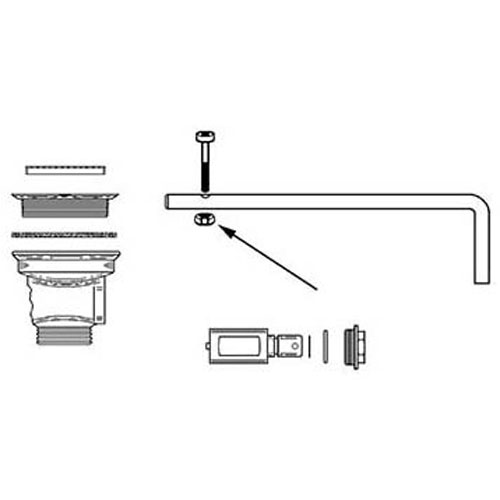 (image for) Fisher FIS11177 NUT,LOCKING (8-32 THD) - Click Image to Close