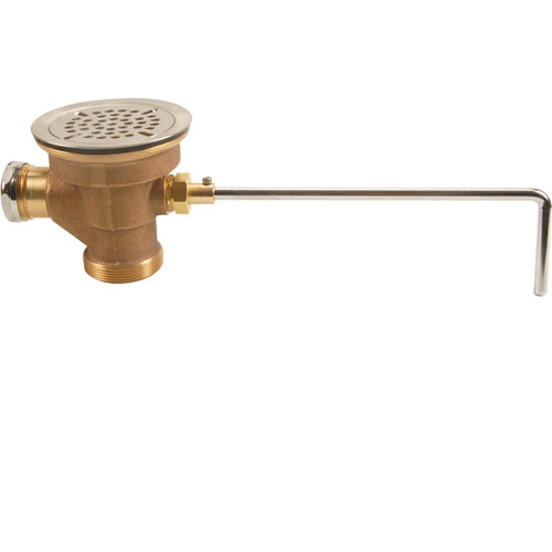 (image for) Fisher FIS22438 WASTE,TWIST , BRASS,W/SS VALVE