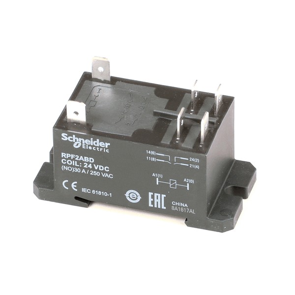 (image for) Franke 19003558 RELAY, 30A/24VDC DPST PLUG-IN