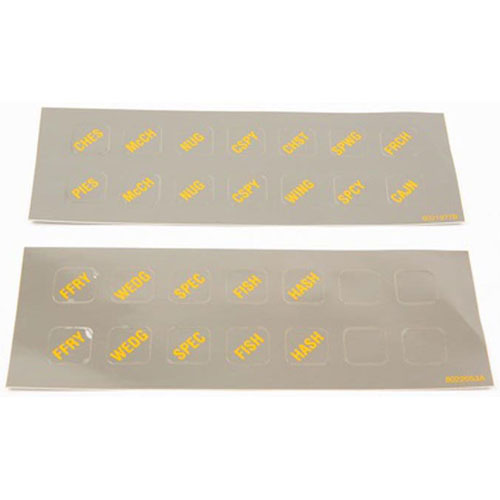 (image for) Frymaster 802-2986 M2000 COMPUTER DECALS
