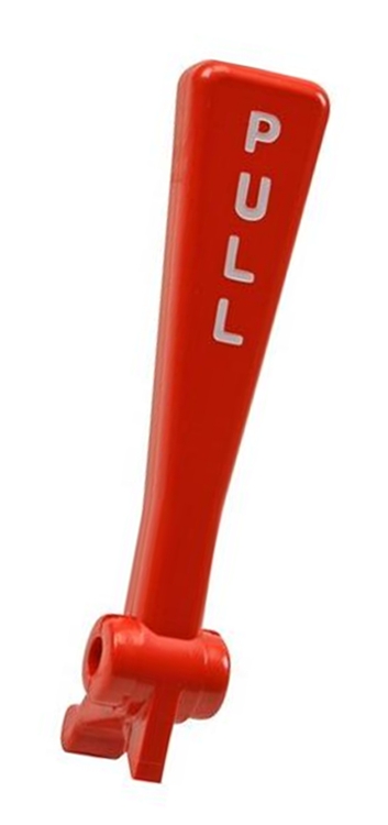 (image for) Grindmaster 00639L Push Pull Handle for NHT MT Red New Style