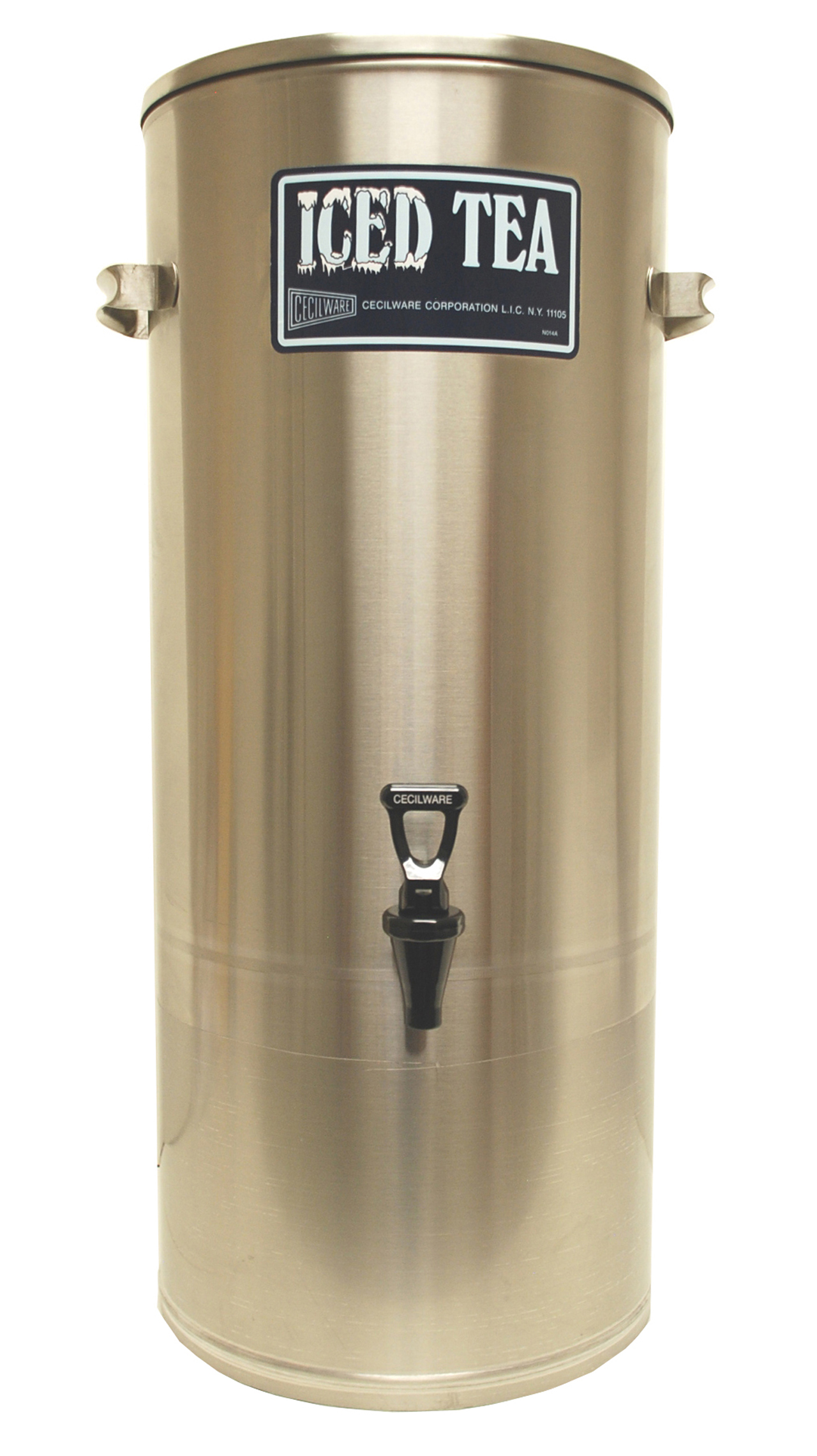 (image for) GMCW S10C Stainless Steel Tea Dispenser w/Handles 10 Gallons - Click Image to Close