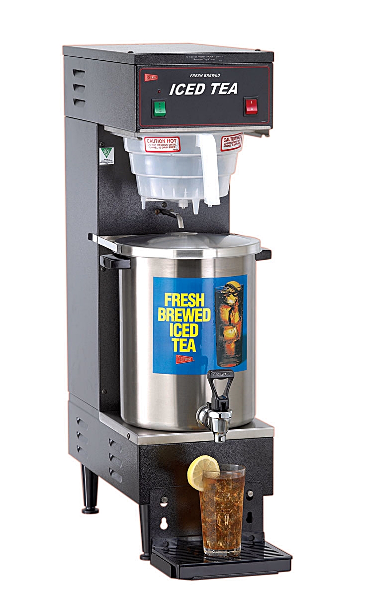Fetco TBS-2121XTS Twin 3.5 Gallon Iced Tea Brewer - 120V (Dispensers Sold  Separately)