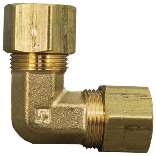 (image for) Garland 1313800 ELBOW 90 DEGREE BRASS #65-7 - Click Image to Close