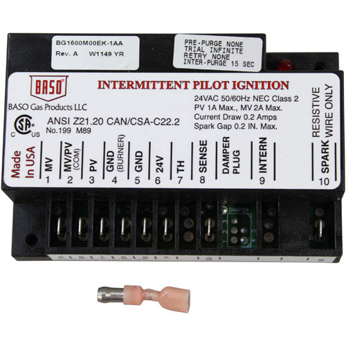 (image for) Garland GL1516301 IGNITION CONTROL - Click Image to Close