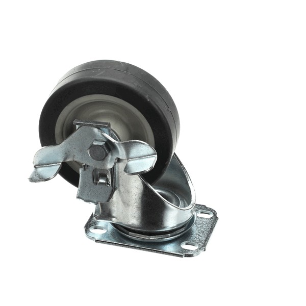 (image for) Giles 40700 CASTER, 5-IN, SWIVEL, W/BRAKE, PLATE MOU