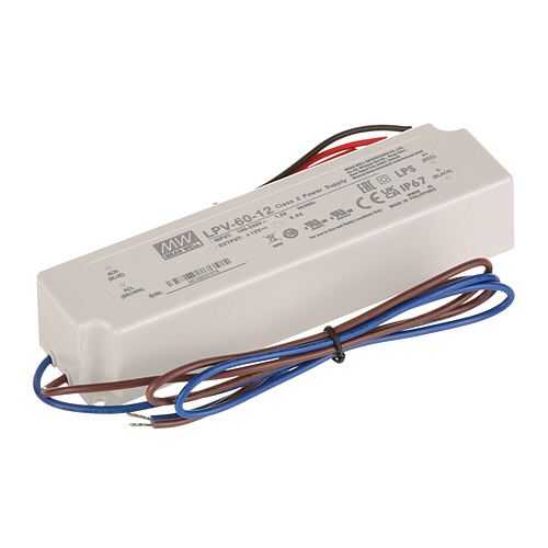(image for) Glastender 6004916 POWER SUPPLY, 60 WATT, MEAN WELL LPV-60- - Click Image to Close
