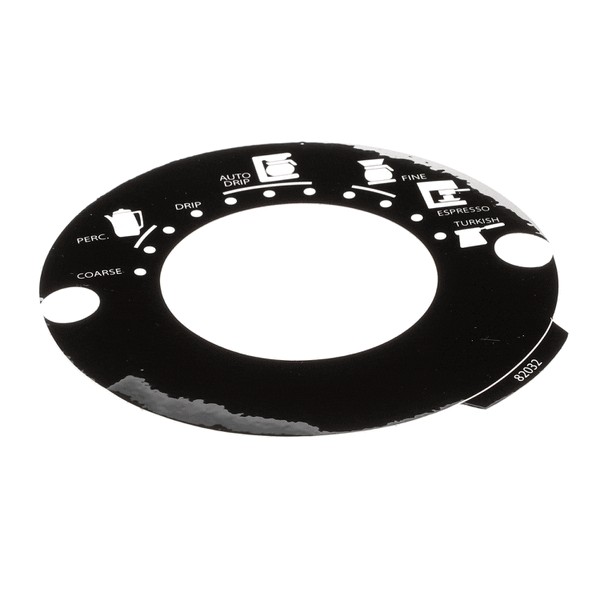(image for) Grindmaster 82032 DECAL, GRND SEL 875 BLK