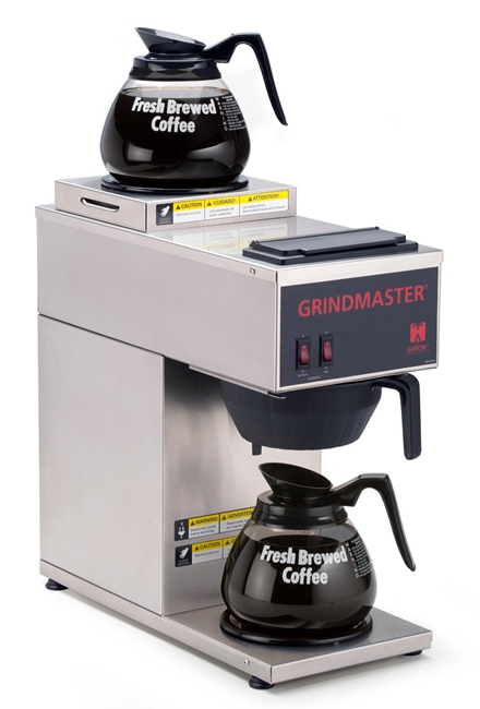 (image for) Grindmaster CPO-2P-15A 2 Warmer Pourover Brewer - Click Image to Close