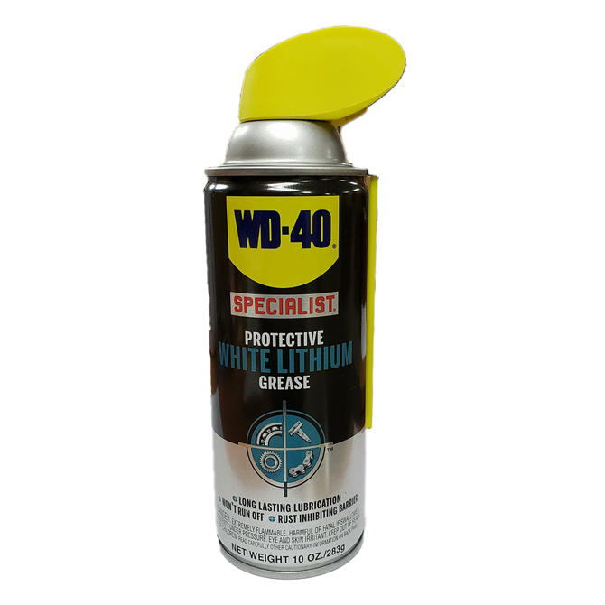 (image for) HHD 31WL WD-40 White Lithium Grease 10.25 oz. - Click Image to Close
