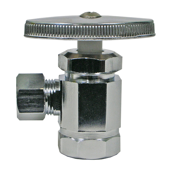 (image for) HHD 930430 Chrome 1/4 turn Angle Supply Stop Valve - Click Image to Close