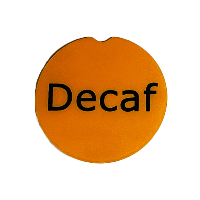 (image for) HHD APCD Airpot Decaf Label - Click Image to Close