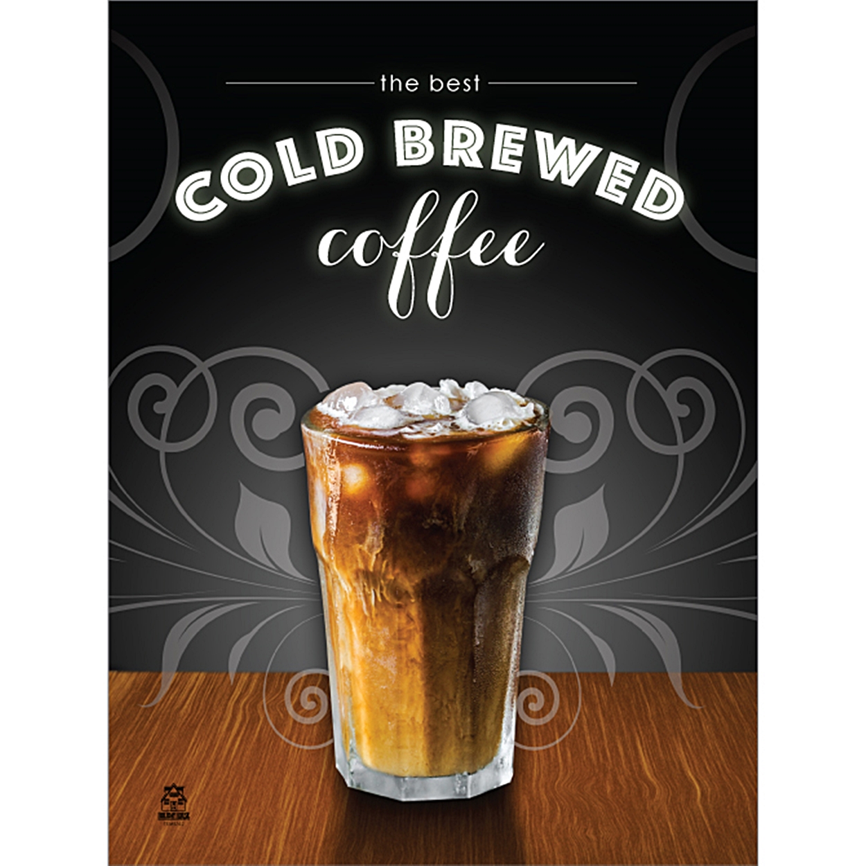 (image for) HHD CBL Cold Brewed Coffee Label 6.25" W x 8.5" H - Click Image to Close