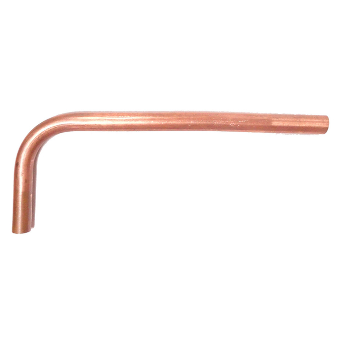 (image for) HHD CTE6-2 Copper Tube Elbow 2.5" L x 3/8" - Click Image to Close