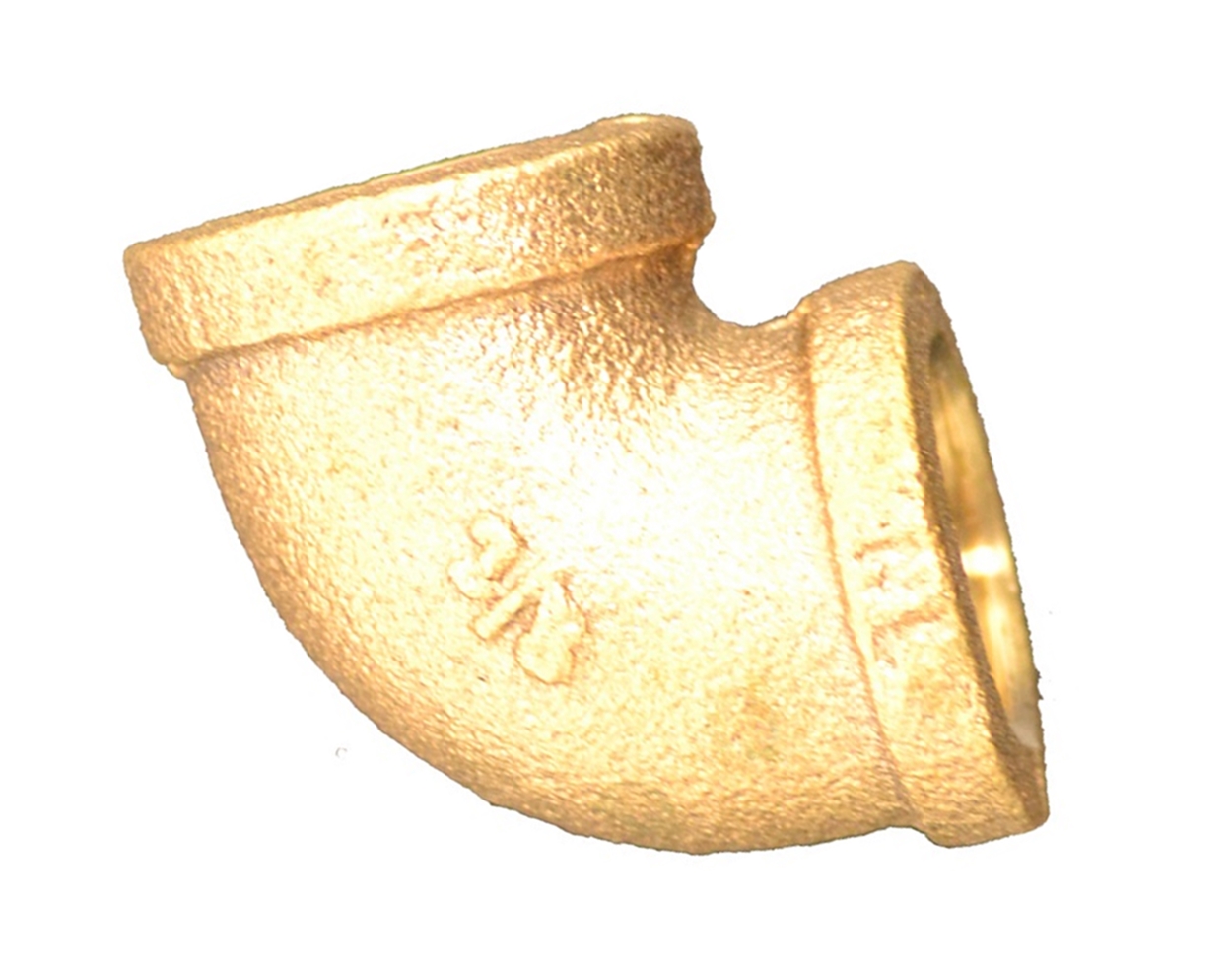 (image for) HHD FPTE6 Bronze Elbow 3/8 FPT X 3/8 FPT - Click Image to Close
