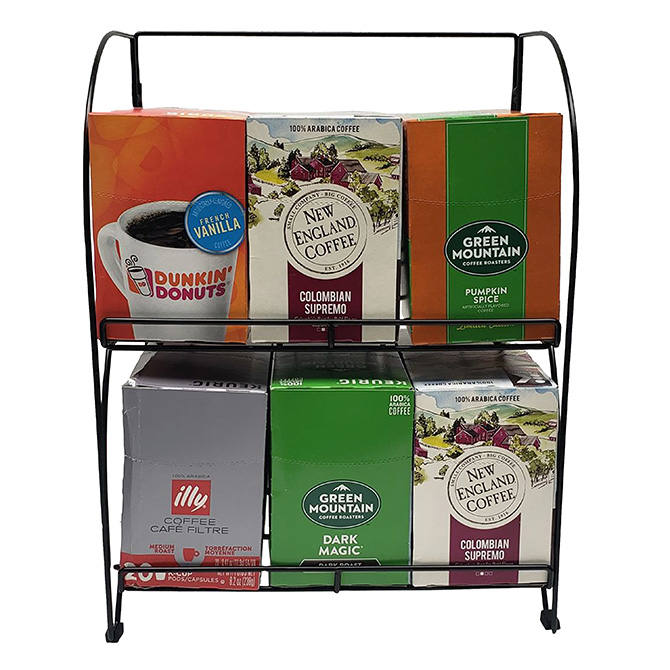 (image for) HHD KW6G Keurig NSW Rack 6 Selection 2 Shelf - Click Image to Close