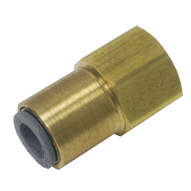 (image for) LIQUIfit LBA4 Female Flare Brass Adapter 1/4 Tube x 1/4 Fe Flare - Click Image to Close