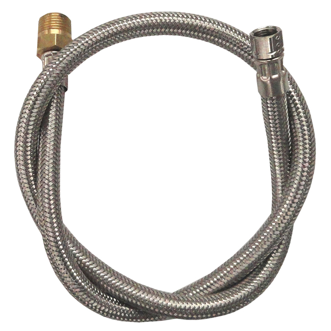 (image for) HHD SCC300-44 Braided Connection Line 25' 1/4" Comp - Click Image to Close