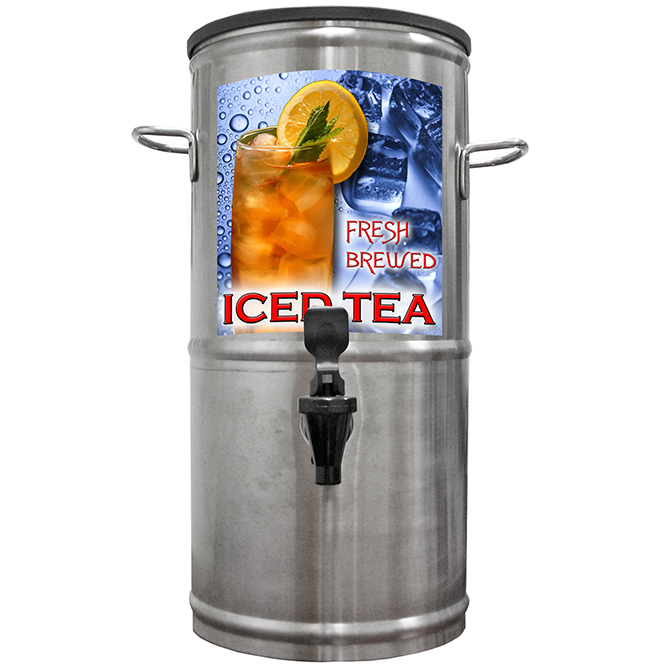 (image for) HHD T3 3 Gallon Round Tea Dispenser - Click Image to Close