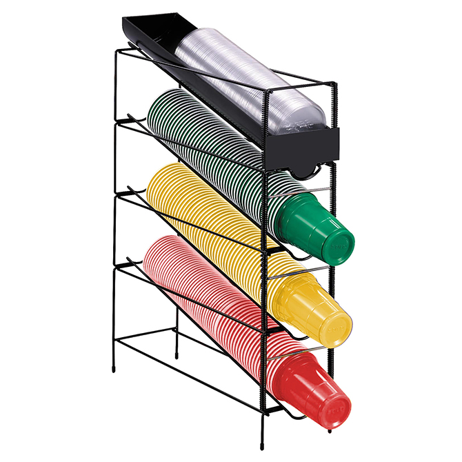 (image for) HHD VCD4 Vertical Cup Dispenser 4 Selections - Click Image to Close