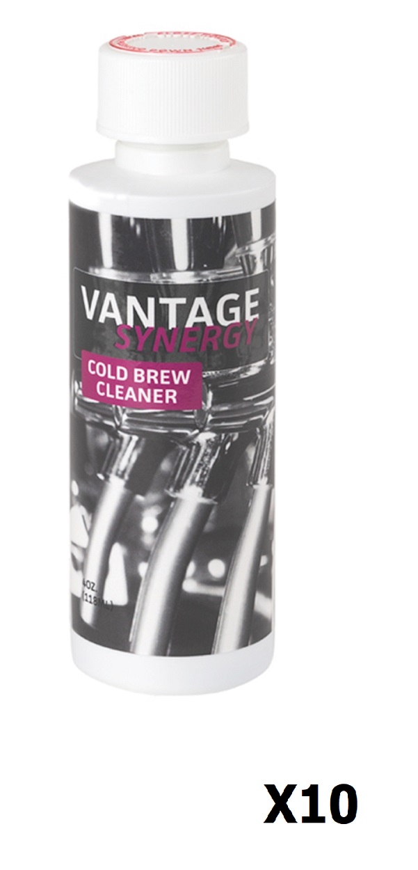 (image for) HHD VSCBC-10 Vansyn Cold Brew Kegerator Cleaner (10) 4oz Bottles - Click Image to Close