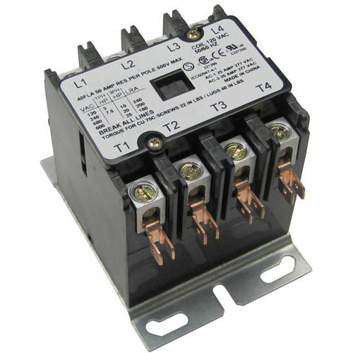 (image for) Hatco 02.01.017.00 CONTACTOR, STD, 110/120AC, 4P, 50RES