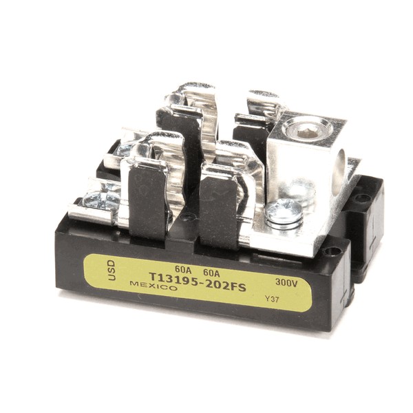 (image for) Hatco 02.41.001.00 FUSE BLOCK 60A 300V 2P 2/0 LUG