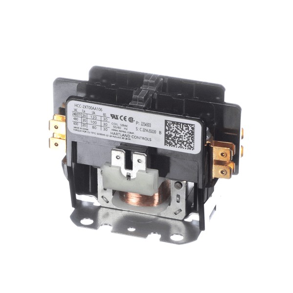 (image for) Heatcraft 2254303 CONTACTOR 20 AMP 2 POLE 115/60/1