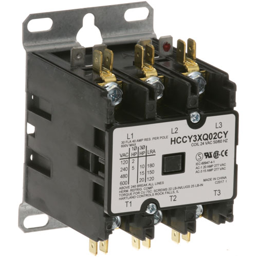 (image for) Hobart 00-087713-017-2 CONTACTOR 3P 30/40A 24V