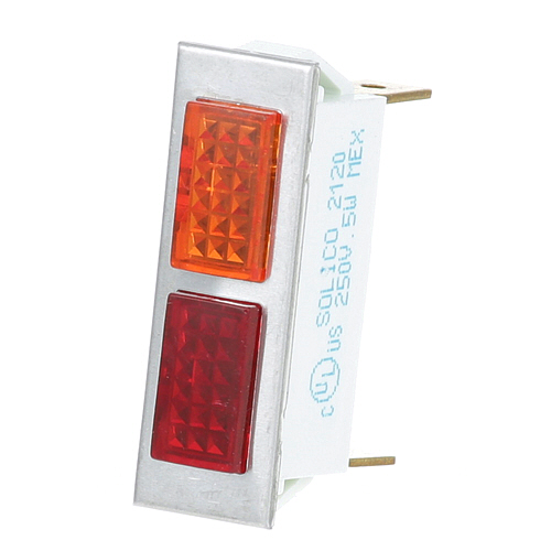(image for) Hobart 00-345751-00002 SIGNAL LIGHT 3/8" X 1-5/16" RED/AMBER