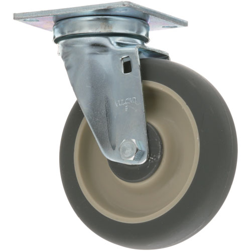 (image for) Hobart 00-410118-00020 PLATE MOUNT CASTER 5 W 3-1/2 X 3-1/2 - Click Image to Close