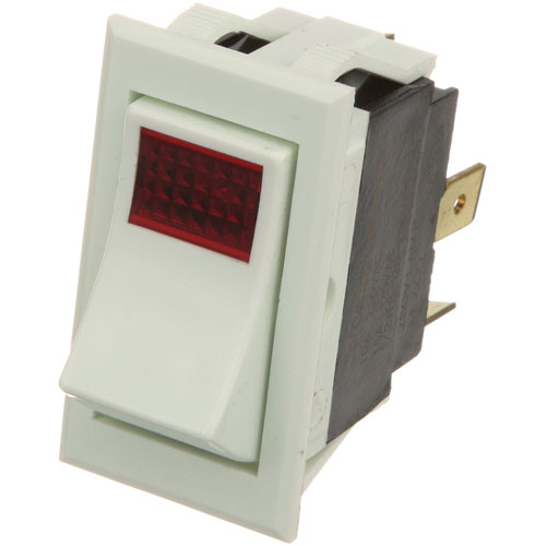 (image for) Hobart 00-411496-000B4 LIGHTED ROCKER SWITCH 7/8 X 1-1/2 SPST - Click Image to Close