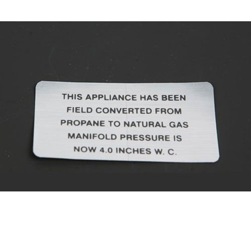 (image for) Hobart 421727-4 PROPANE TO NP PLATE - Click Image to Close