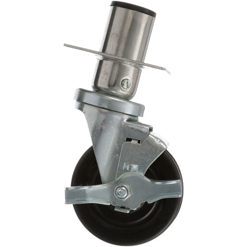 (image for) Hobart 421893-00001 CASTER,PLATE MOUNT - 4", W/BRAKE