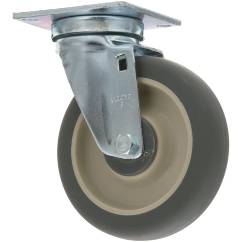 (image for) Hobart 497001-1 PLATE MOUNT CASTER 5 W 3-1/2 X 3-1/2 - Click Image to Close