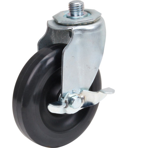 (image for) Hobart 497002-2 CASTER,STEM , W/BRK,5",3/4"