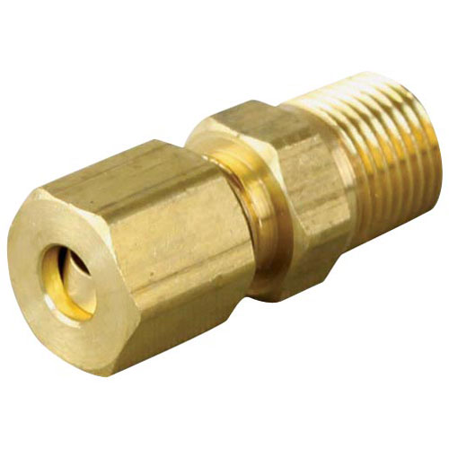 (image for) Hobart 498342 MALE CONNECTOR 1/8" MPT X 3/16" CC - Click Image to Close