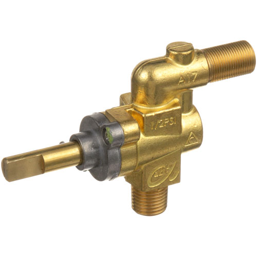 (image for) Hobart 710121 BURNER VALVE 1/4 MPT X 1/2-27 - Click Image to Close