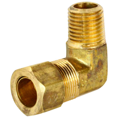 (image for) Hobart 719158 ADAPTER 7/16 TUBE X 1/4 MPT, EL - Click Image to Close