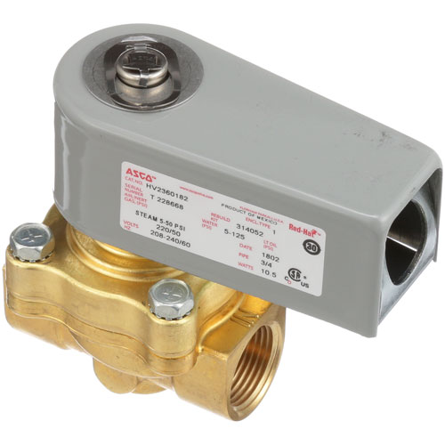 (image for) Hobart 89445-2 SOLENOID - 240V 3/4 - Click Image to Close