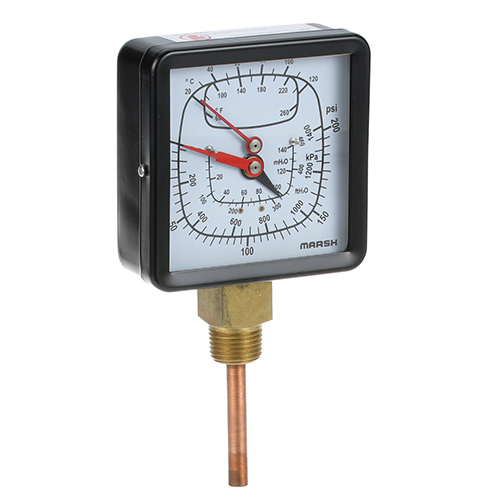 (image for) Hobart 91262-11 GAUGE, PRESSURE/TEMP - Click Image to Close