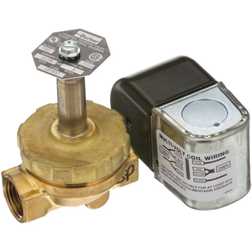 (image for) Hobart 98260 SOLENOID VALVE 1/2" 120/240V - Click Image to Close