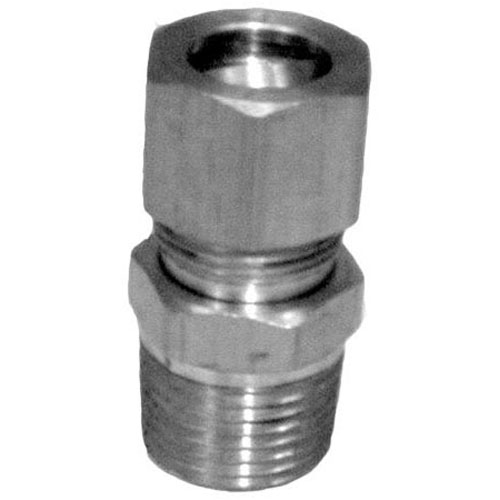 (image for) Hobart FP-085-42 ADAPTER 7/16 TUBE X 3/8 MPT - Click Image to Close