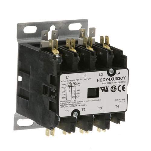 (image for) Hobart XNC6X127 CONTACTOR 4P 30/40A 208/240V