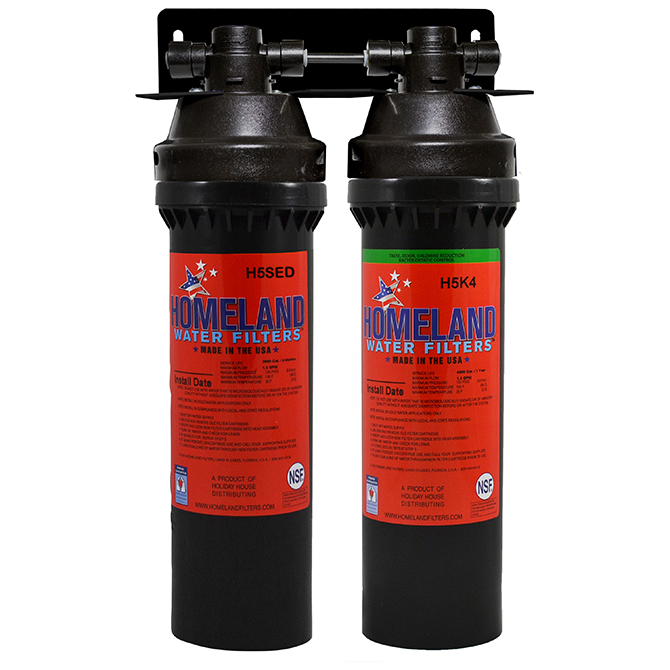 (image for) Homeland HVK21 Dual Head Filter System with Bracket - Click Image to Close