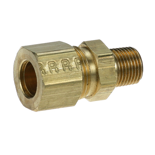 (image for) Imperial 30870 MALE CONNECTOR 3/8 COMP X 1/8 MIP BRASS